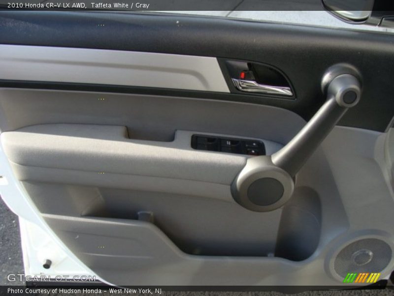 Taffeta White / Gray 2010 Honda CR-V LX AWD