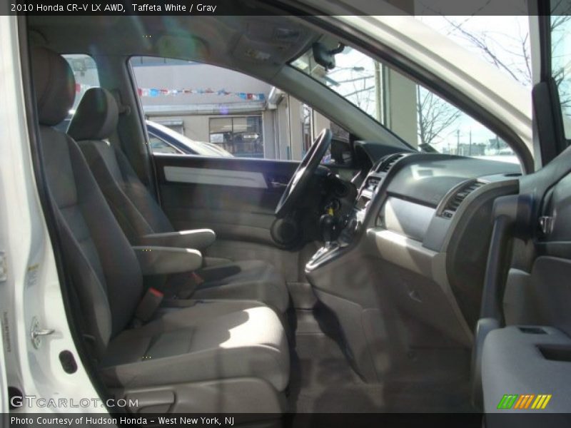 Taffeta White / Gray 2010 Honda CR-V LX AWD