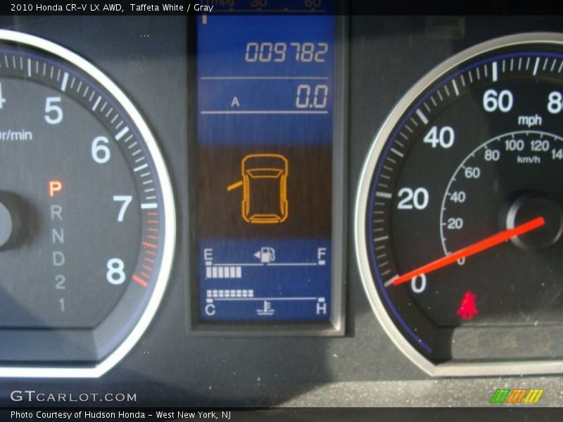 Taffeta White / Gray 2010 Honda CR-V LX AWD