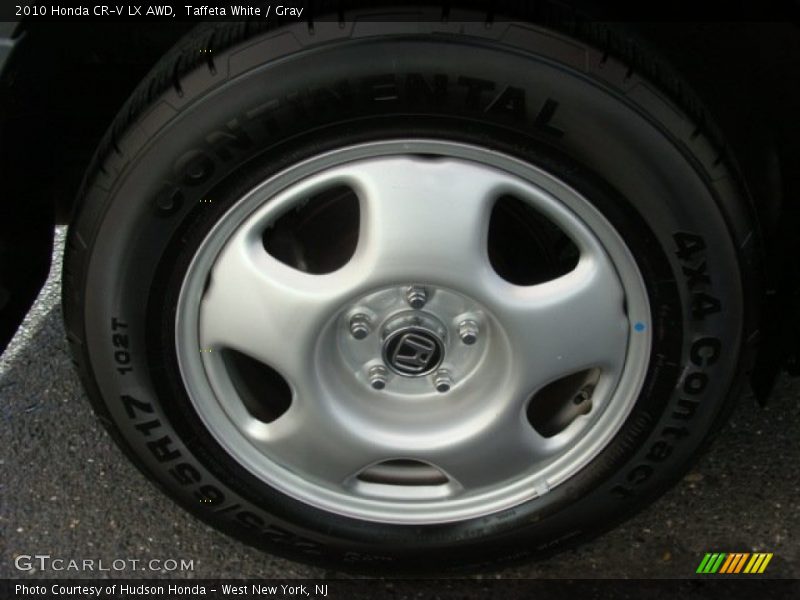 Taffeta White / Gray 2010 Honda CR-V LX AWD