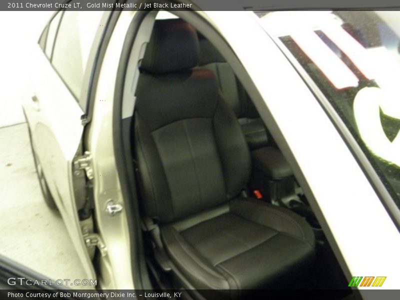 Gold Mist Metallic / Jet Black Leather 2011 Chevrolet Cruze LT