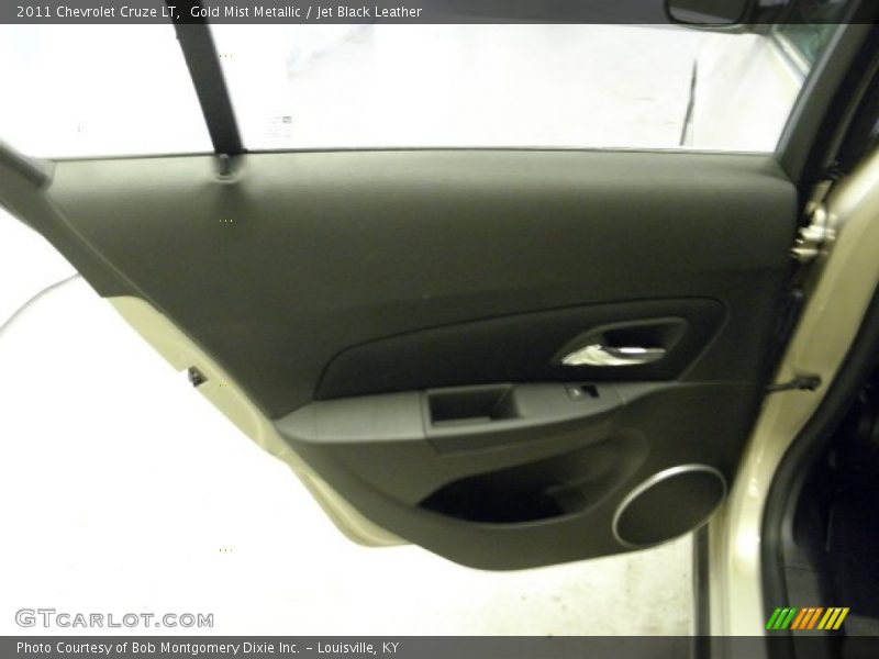 Gold Mist Metallic / Jet Black Leather 2011 Chevrolet Cruze LT