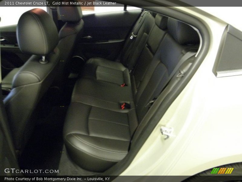 Gold Mist Metallic / Jet Black Leather 2011 Chevrolet Cruze LT