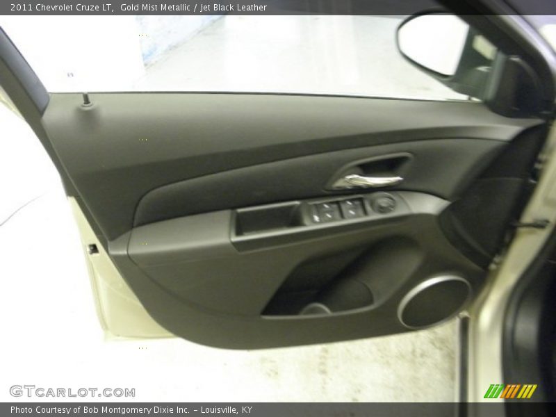 Gold Mist Metallic / Jet Black Leather 2011 Chevrolet Cruze LT