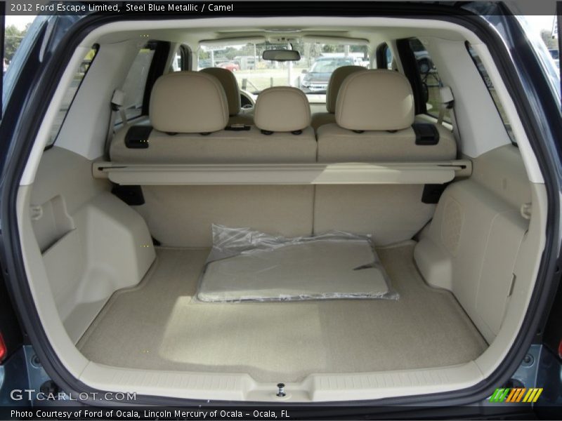 Steel Blue Metallic / Camel 2012 Ford Escape Limited