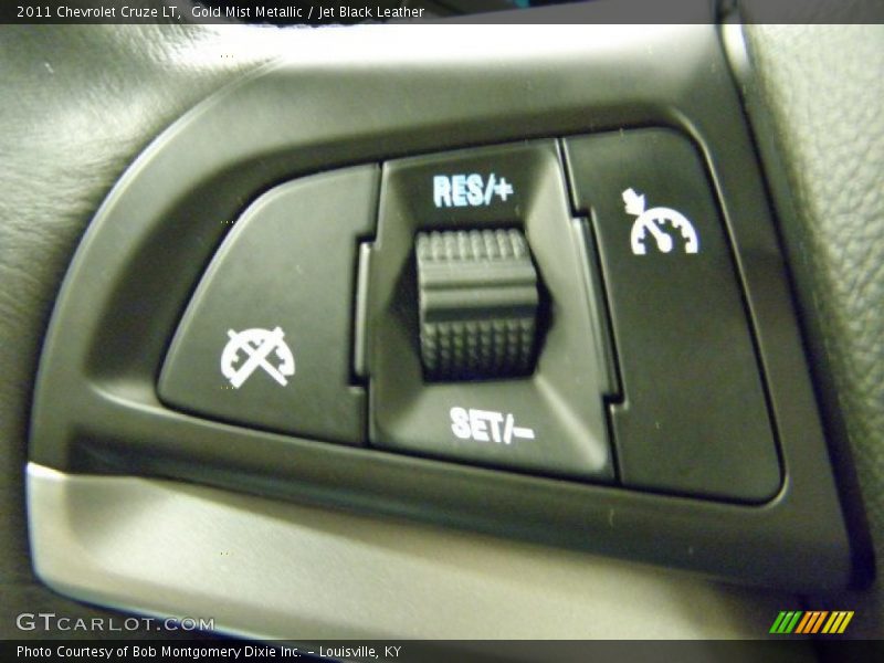 Gold Mist Metallic / Jet Black Leather 2011 Chevrolet Cruze LT