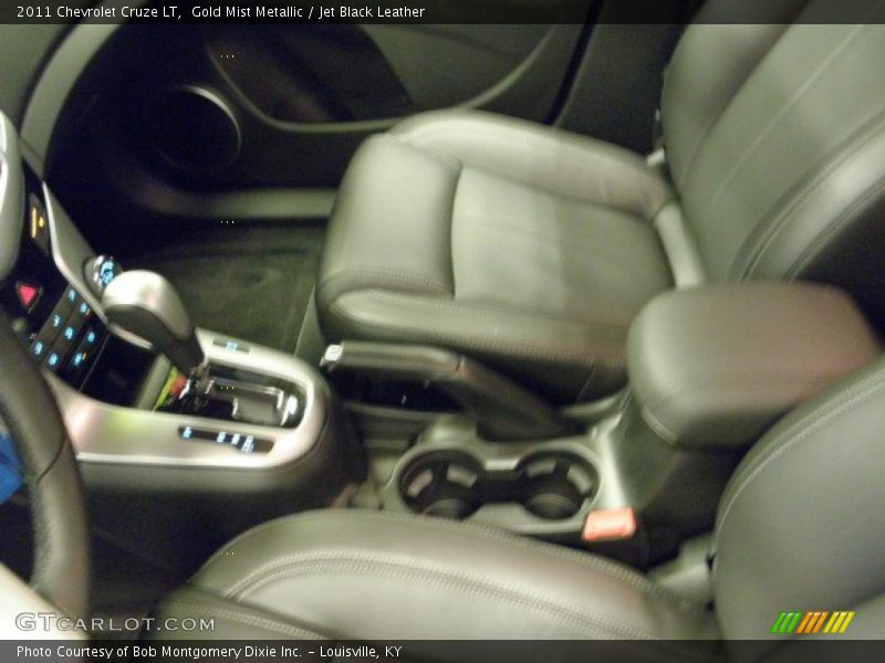 Gold Mist Metallic / Jet Black Leather 2011 Chevrolet Cruze LT