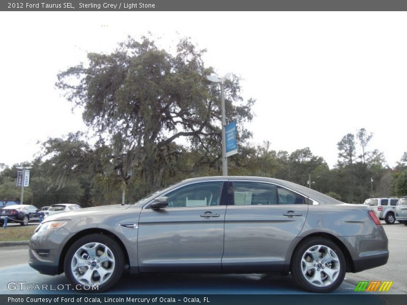 Sterling Grey / Light Stone 2012 Ford Taurus SEL