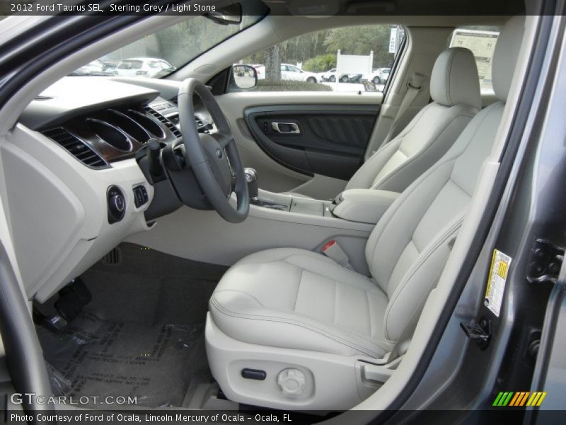 Sterling Grey / Light Stone 2012 Ford Taurus SEL