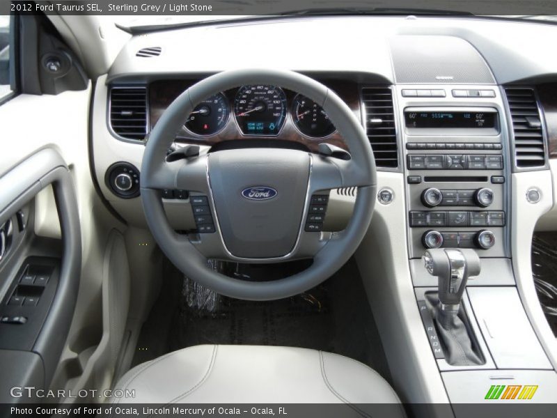 Sterling Grey / Light Stone 2012 Ford Taurus SEL