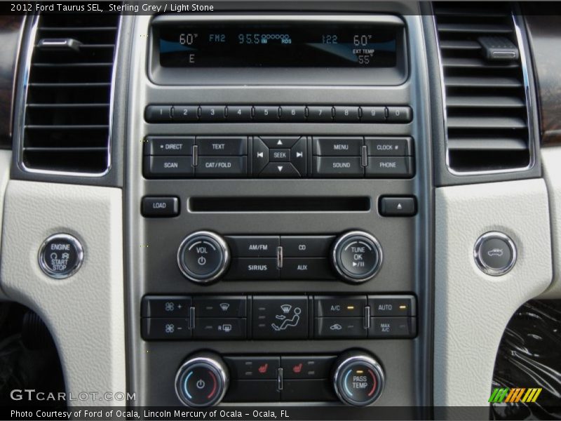 Sterling Grey / Light Stone 2012 Ford Taurus SEL