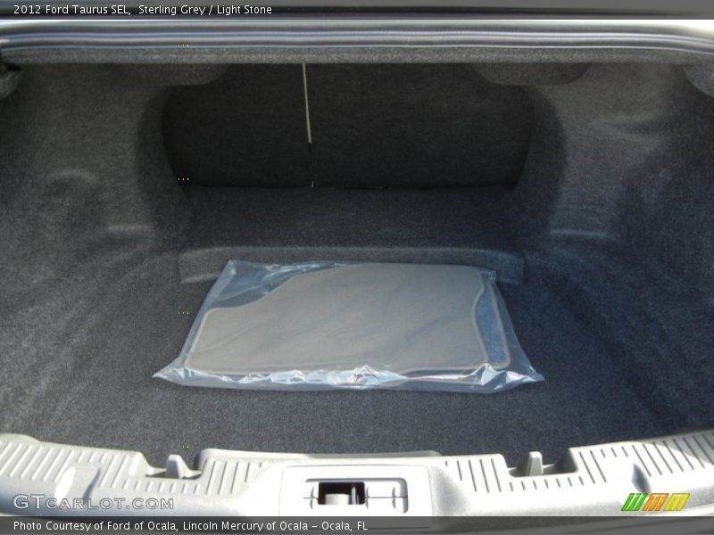 Sterling Grey / Light Stone 2012 Ford Taurus SEL