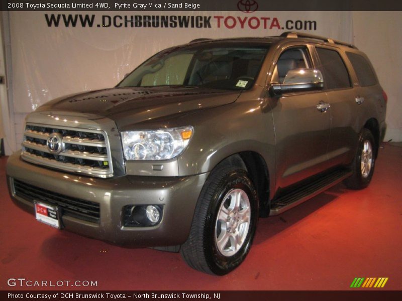 Pyrite Gray Mica / Sand Beige 2008 Toyota Sequoia Limited 4WD