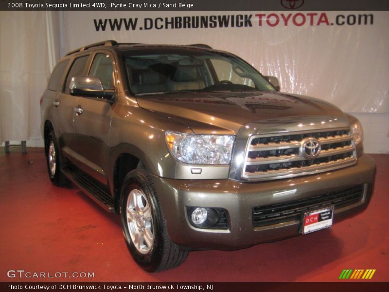 Pyrite Gray Mica / Sand Beige 2008 Toyota Sequoia Limited 4WD