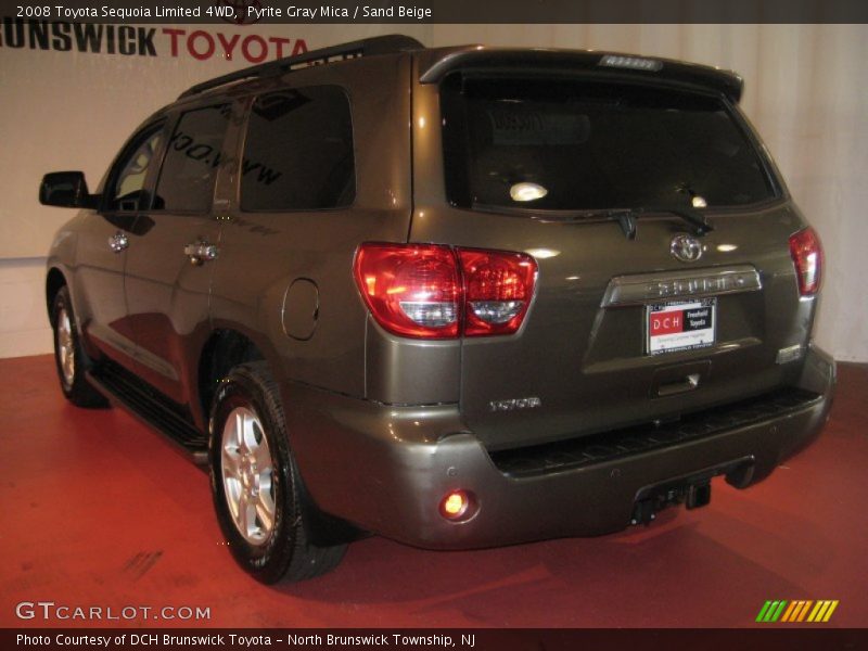 Pyrite Gray Mica / Sand Beige 2008 Toyota Sequoia Limited 4WD