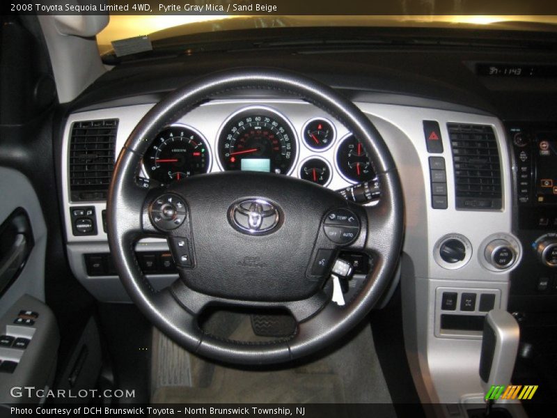 Pyrite Gray Mica / Sand Beige 2008 Toyota Sequoia Limited 4WD