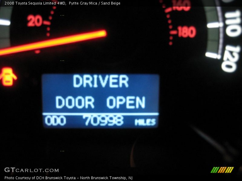 Pyrite Gray Mica / Sand Beige 2008 Toyota Sequoia Limited 4WD