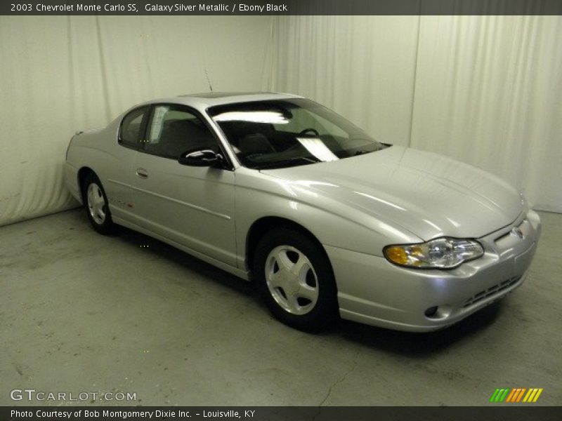 Galaxy Silver Metallic / Ebony Black 2003 Chevrolet Monte Carlo SS