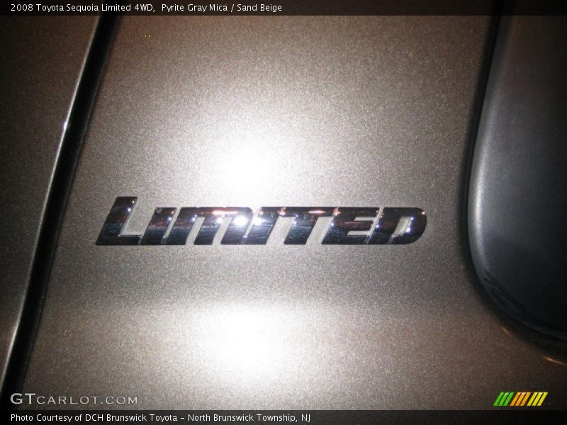 Pyrite Gray Mica / Sand Beige 2008 Toyota Sequoia Limited 4WD