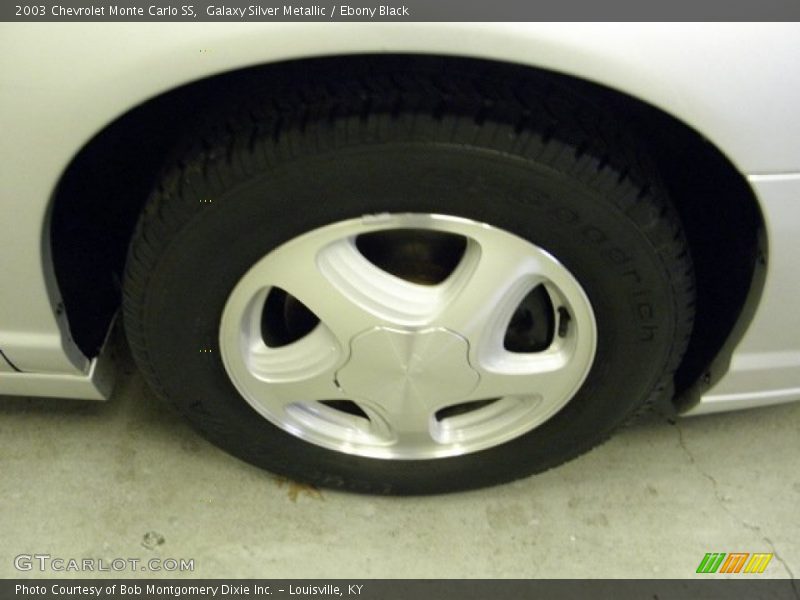 Galaxy Silver Metallic / Ebony Black 2003 Chevrolet Monte Carlo SS