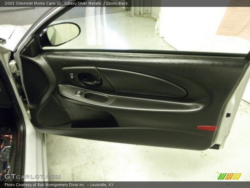 Galaxy Silver Metallic / Ebony Black 2003 Chevrolet Monte Carlo SS
