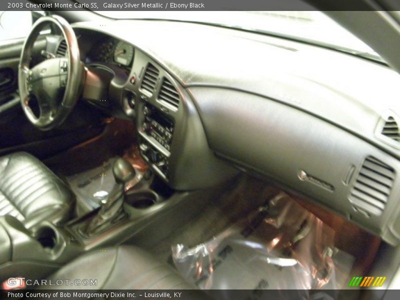 Galaxy Silver Metallic / Ebony Black 2003 Chevrolet Monte Carlo SS