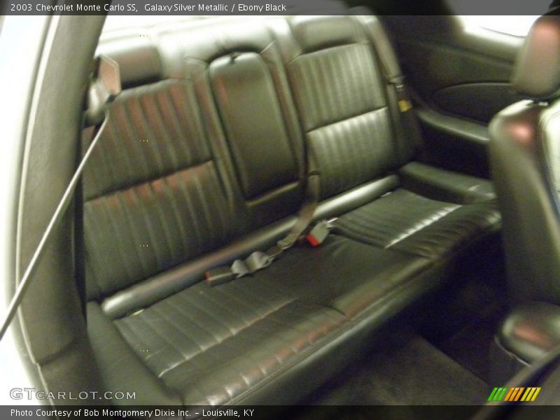 Galaxy Silver Metallic / Ebony Black 2003 Chevrolet Monte Carlo SS