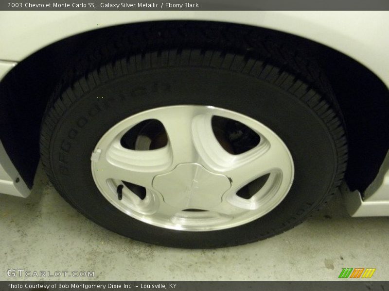Galaxy Silver Metallic / Ebony Black 2003 Chevrolet Monte Carlo SS