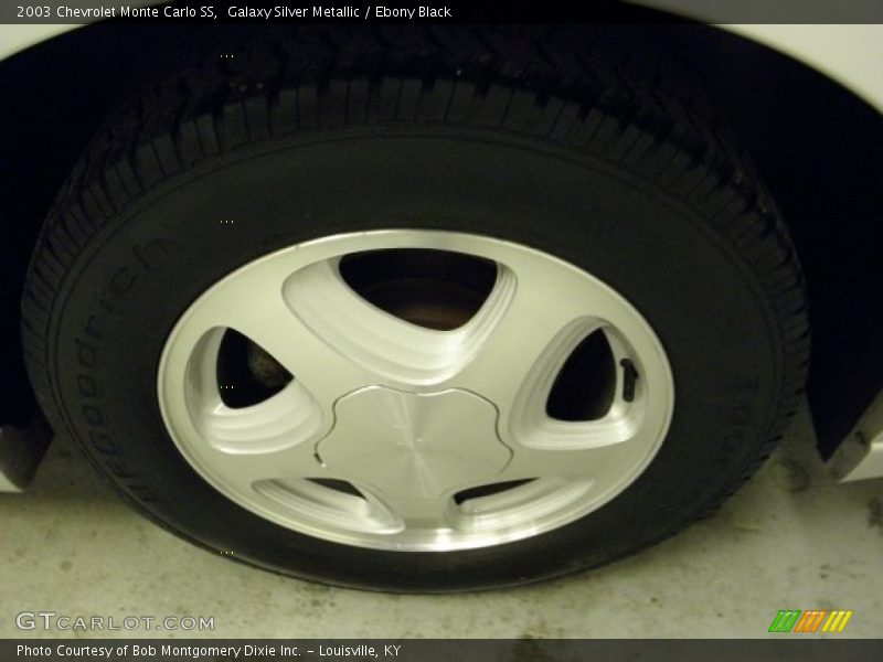 Galaxy Silver Metallic / Ebony Black 2003 Chevrolet Monte Carlo SS