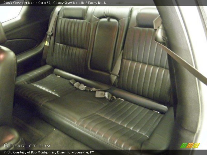 Galaxy Silver Metallic / Ebony Black 2003 Chevrolet Monte Carlo SS