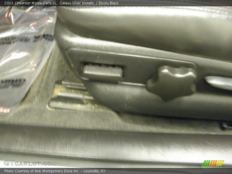 Galaxy Silver Metallic / Ebony Black 2003 Chevrolet Monte Carlo SS