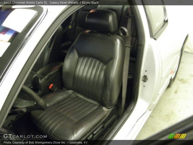Galaxy Silver Metallic / Ebony Black 2003 Chevrolet Monte Carlo SS
