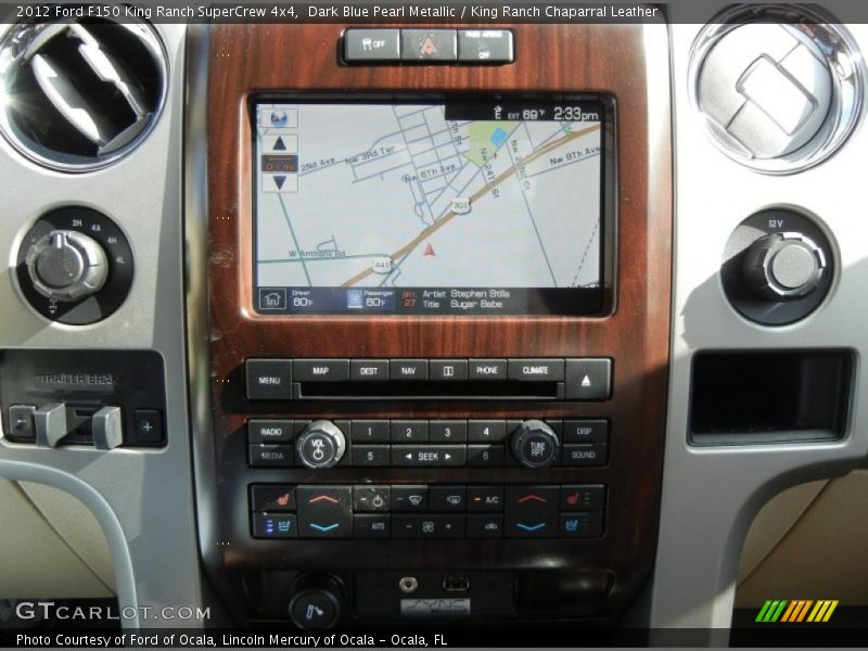 Navigation of 2012 F150 King Ranch SuperCrew 4x4