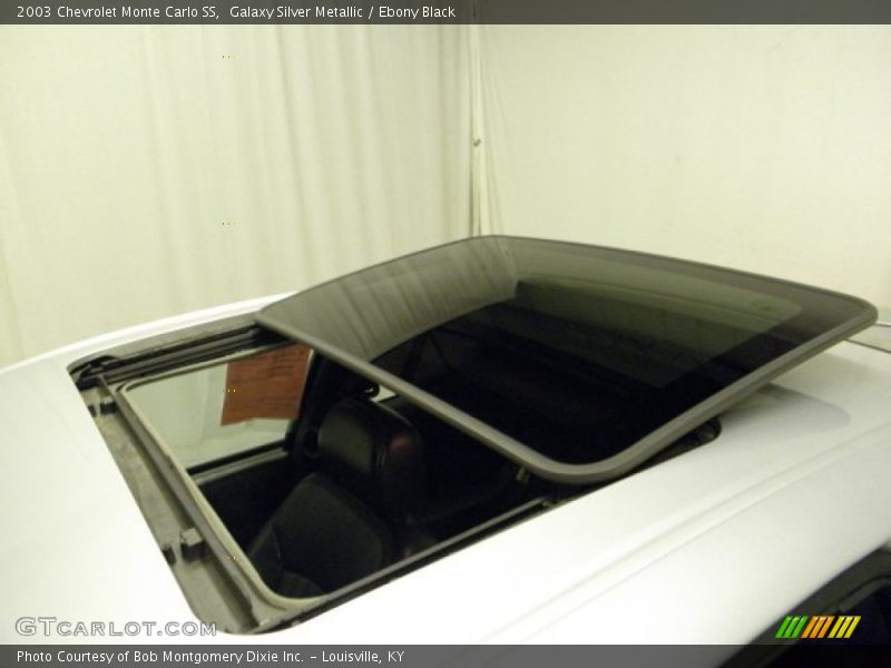 Galaxy Silver Metallic / Ebony Black 2003 Chevrolet Monte Carlo SS