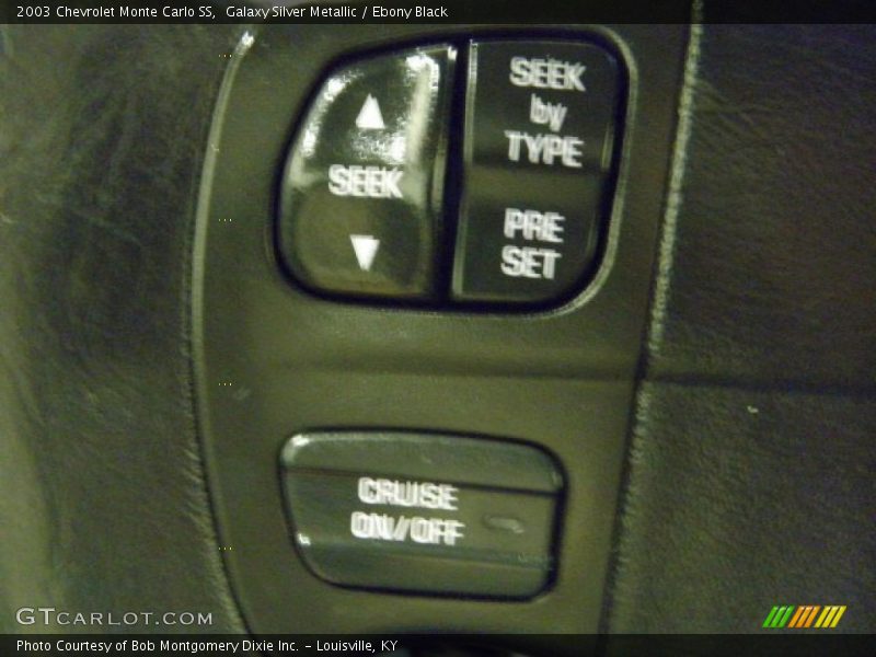 Galaxy Silver Metallic / Ebony Black 2003 Chevrolet Monte Carlo SS