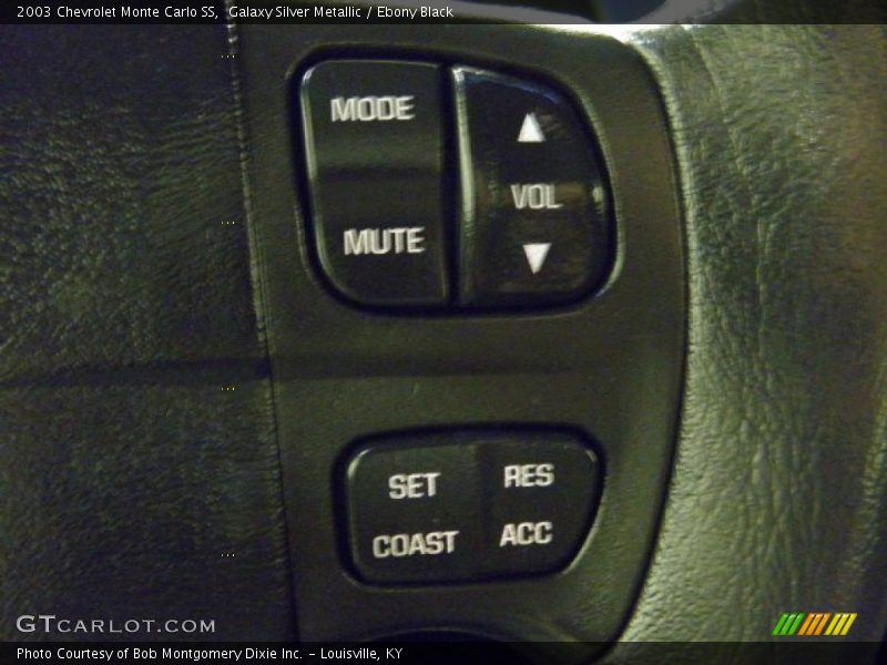 Galaxy Silver Metallic / Ebony Black 2003 Chevrolet Monte Carlo SS