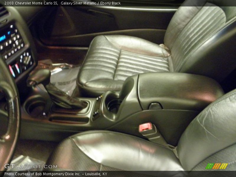Galaxy Silver Metallic / Ebony Black 2003 Chevrolet Monte Carlo SS