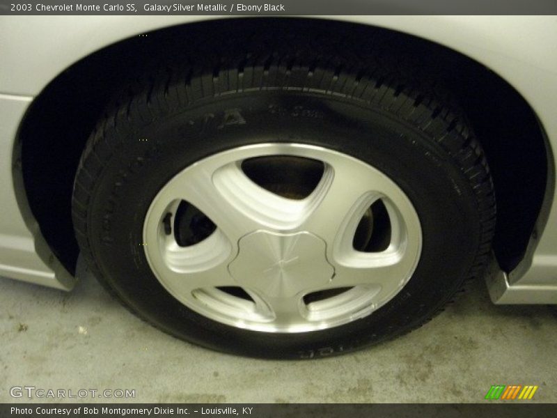 Galaxy Silver Metallic / Ebony Black 2003 Chevrolet Monte Carlo SS