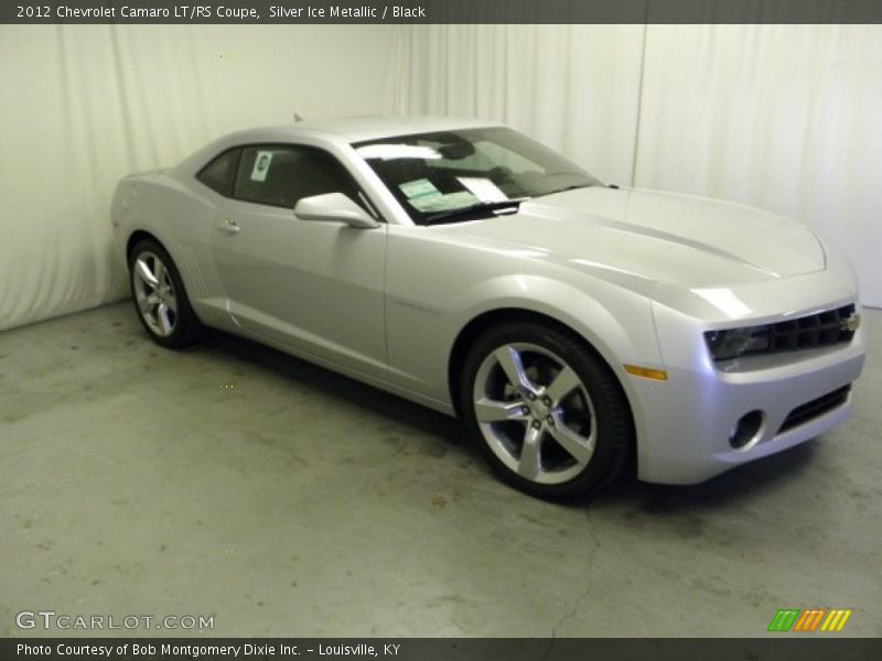 Silver Ice Metallic / Black 2012 Chevrolet Camaro LT/RS Coupe