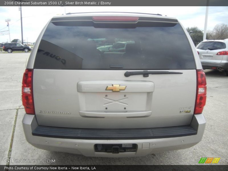 Silver Birch Metallic / Ebony 2008 Chevrolet Suburban 1500 LT