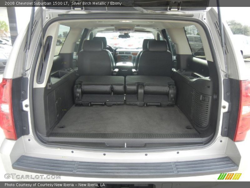 Silver Birch Metallic / Ebony 2008 Chevrolet Suburban 1500 LT