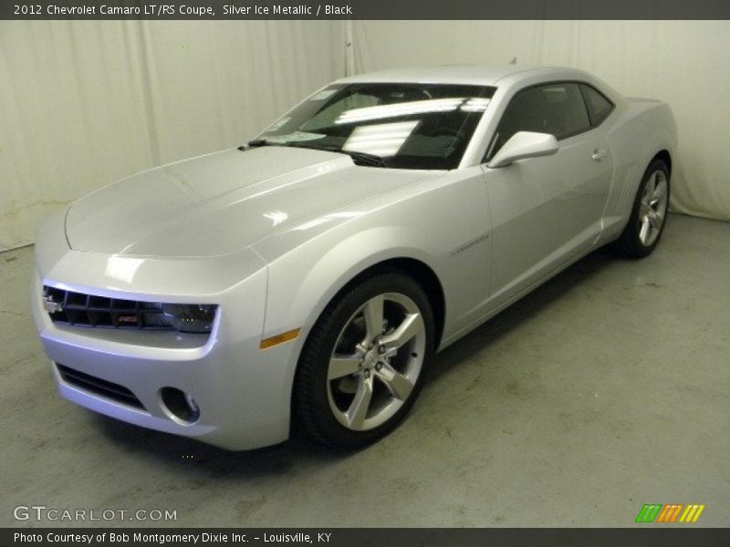 Silver Ice Metallic / Black 2012 Chevrolet Camaro LT/RS Coupe
