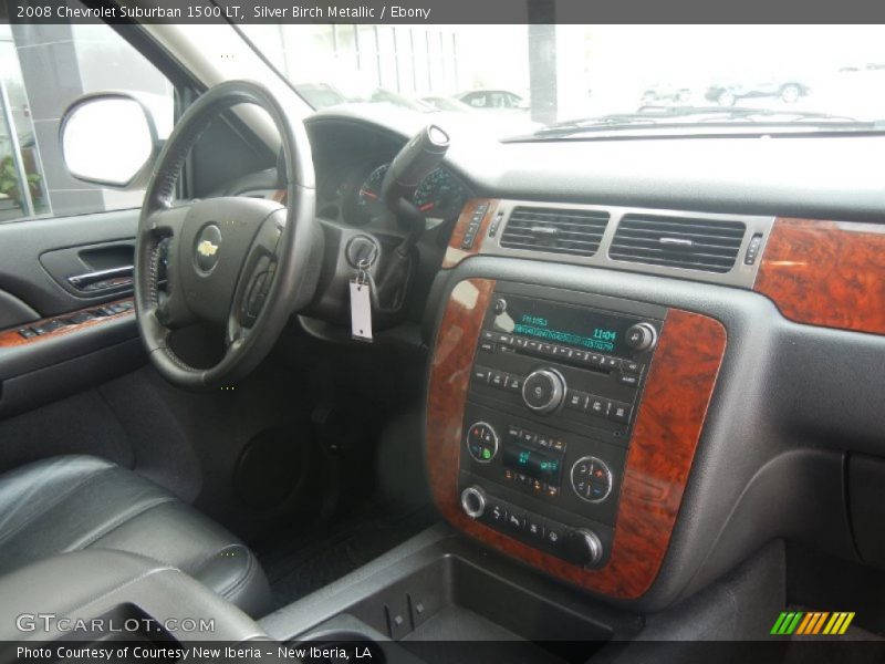 Silver Birch Metallic / Ebony 2008 Chevrolet Suburban 1500 LT