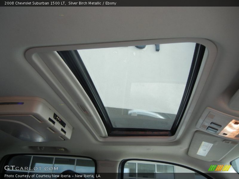 Silver Birch Metallic / Ebony 2008 Chevrolet Suburban 1500 LT
