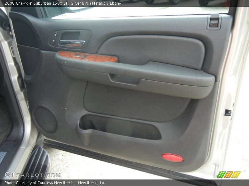 Silver Birch Metallic / Ebony 2008 Chevrolet Suburban 1500 LT