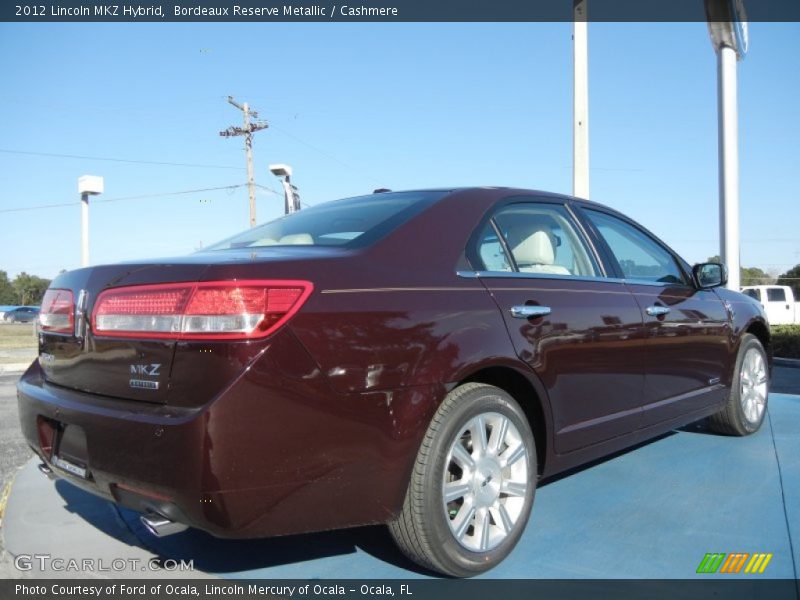 Bordeaux Reserve Metallic / Cashmere 2012 Lincoln MKZ Hybrid
