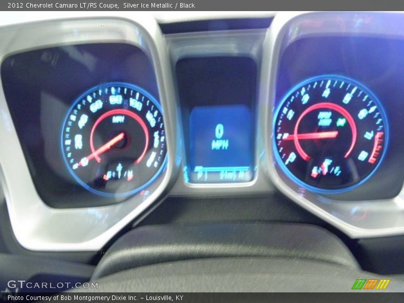 Silver Ice Metallic / Black 2012 Chevrolet Camaro LT/RS Coupe