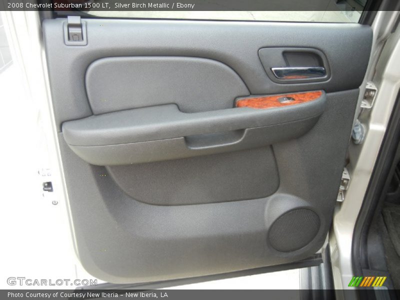 Silver Birch Metallic / Ebony 2008 Chevrolet Suburban 1500 LT