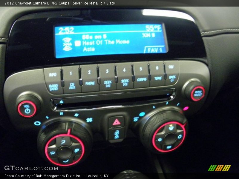 Silver Ice Metallic / Black 2012 Chevrolet Camaro LT/RS Coupe