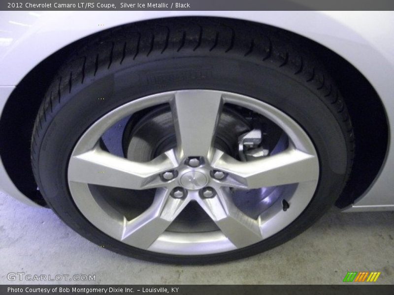 Silver Ice Metallic / Black 2012 Chevrolet Camaro LT/RS Coupe
